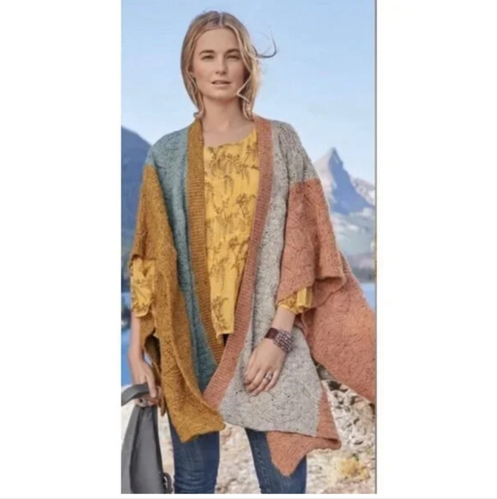 ☀️ Sundance Ruana Wrap Poncho